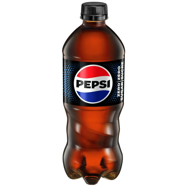 Pepsi Zero Sugar Cola 591 ml, Bottle