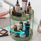 thumbnail image 3 of Rotating makeup organizer with large capacity, cosmetic dresser holder dark green2 32*23*21.5*5cm, 3 of 5