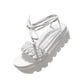 thumbnail image 2 of Nuevas sandalias de plataforma con tiras y punta abierta para la playa, zapatos de mujer Wmkox8yii shjk3874, 2 of 4