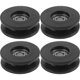 thumbnail image 1 of 4 poleas de rodamiento universales de metal para repuesto de equipo de gimnasio., 1 of 6