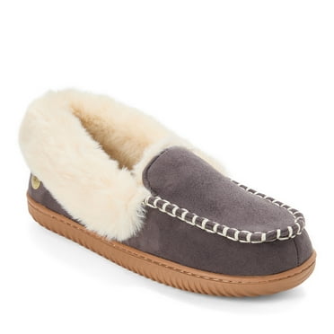 Dearfoams Women's Ryland Cabin Moccasin Slipper