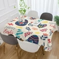 thumbnail image 6 of Happy Easter Pattern Fabric Rectangle Tablecloth - Waterproof and Wrinkle-Resistant Table Cloth 54x72 Inch Table Cover for Indoor & Outdoor Dining House Decor, 6 of 7