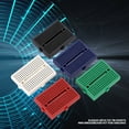 thumbnail image 2 of 5 Pcs 170 Points Trous Couleur Mini Prototype Sans Soudure Carte à Pain ABS Ensemble de Circuits Imprimés, 2 of 10