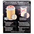 thumbnail image 1 of K & N Filters Oil Filter HP-2010 Premium Wrench-Off; Canister Style; High Flow Premium Media; With Anti Drain Back Valve; With 11-17 PSI Relief Valve; With 1 Inch Removal Nut, 1 of 4