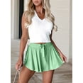 thumbnail image 4 of Falda Deportiva de Verano para Mujer, Color Verde , Talla XL, 4 of 7