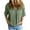 Green, variant on Timegard Tops for Women Ribbed V Neck Drop Shoulder Comfy Loose Tee Shirts Casual Short Sleeve Tops