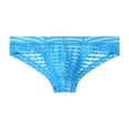 thumbnail image 5 of SGFCWSX Men's Sheer Mesh Lace Briefs** Blue XL, 5 of 6