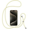 thumbnail image 4 of Crossbody Case for iPhone 15 Pro Max with Lanyard Strap Adjustable Rope, Liquid Silicone Soft Cover for iPhone 15 Pro Max 6.7 inch-Beige, 4 of 12