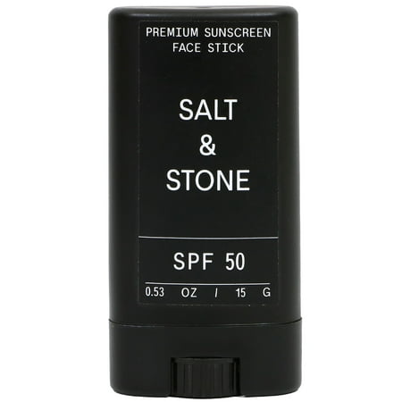 Salt & Stone Natural Premium Sunscreen Face Stick SPF 50, Water Resistant - 0.53