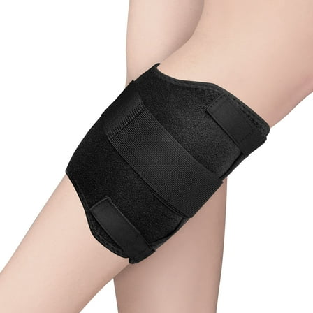 Sciatic nerve knee brace with pressure pad. Targeted compression for sciatic nerve pain, lower back and calf brace for the sciatic nerve.