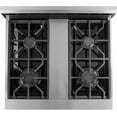 thumbnail image 4 of NXR SC3055 30" Natural Gas Range & EH3019 Under Cabinet Hood Bundle, Stainless Steel, 4 of 11