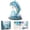 #D Dolphin, variant on Mythical Ocean DIY Bead Kit for Beginners, 3D Beaded Animal Making Kit with Instructions, Underwater Creature Craft Set