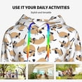 thumbnail image 4 of Lsque Dachshund Dog Puppy Pattern Casual Women's Hoodie,Hooded Sweatshirt with Kangaroo Pocket,Pullover Hoodie with Eye-catching Drawstrings-XX-Large, 4 of 7