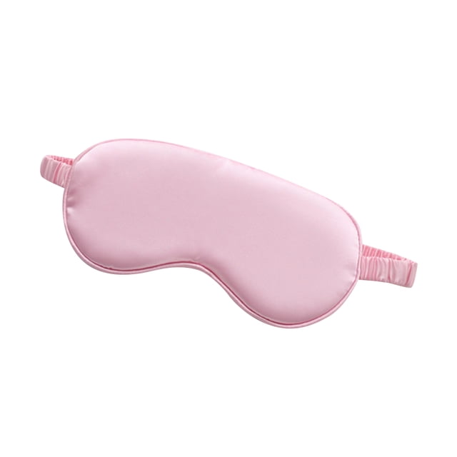 Silk Sleep Natural Sleeping Eye Eyeshade Cover Shade Breathable Eye Patch Soft Portable Blindfold Travel