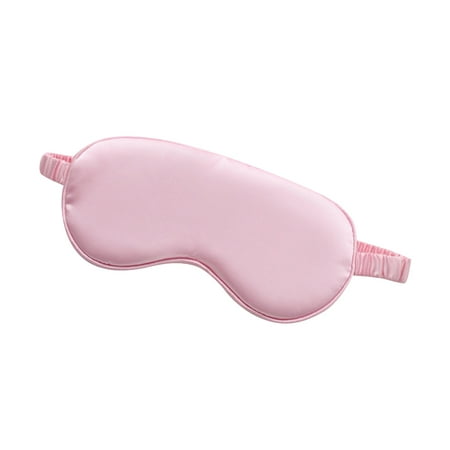 Silk Sleep Natural Sleeping Eye Eyeshade Cover Shade Breathable Eye Patch Soft Portable Blindfold Travel