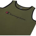 thumbnail image 2 of Champion Mens Big and Tall Swim Tank with Script Logo Olive/Black 5X, 2 of 5