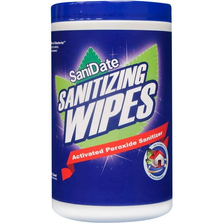 Organic Lavender Sanitizing Wipes - SaniDate Sanitizing Wipes 125 ct