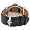 thumbnail image 3 of Bulova Precisionist Grey Dial Black Leather Men's Watch 96B158, 3 of 4