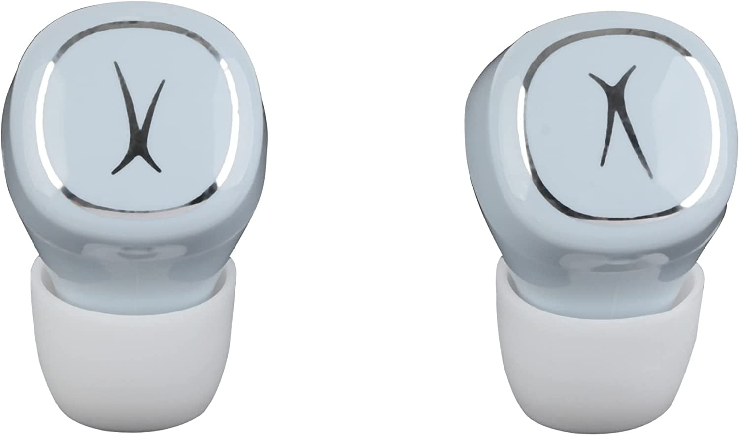 Altec Lansing Nanobud 2.0 True Wireless Earbuds w/charging case/Icy Blue