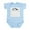 Sky Blue, variant on CafePress - My Daddy Is My Hero Infant Bodysuit - Baby Light Bodysuit, Size Newborn - 24 Months