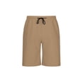thumbnail image 6 of KIHOUT Men's Solid Lightweight Beach Shorts - 95% Polyester 5% Spandex, Elastic Drawstring Waist, Breathable with Pockets for Summer Sports & Casual Wear, 6 of 6