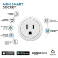 thumbnail image 3 of Enchufe inteligente certificado compatible con Alexa, Echo y Google Home. Solo wifi 2.4G., 3 of 5