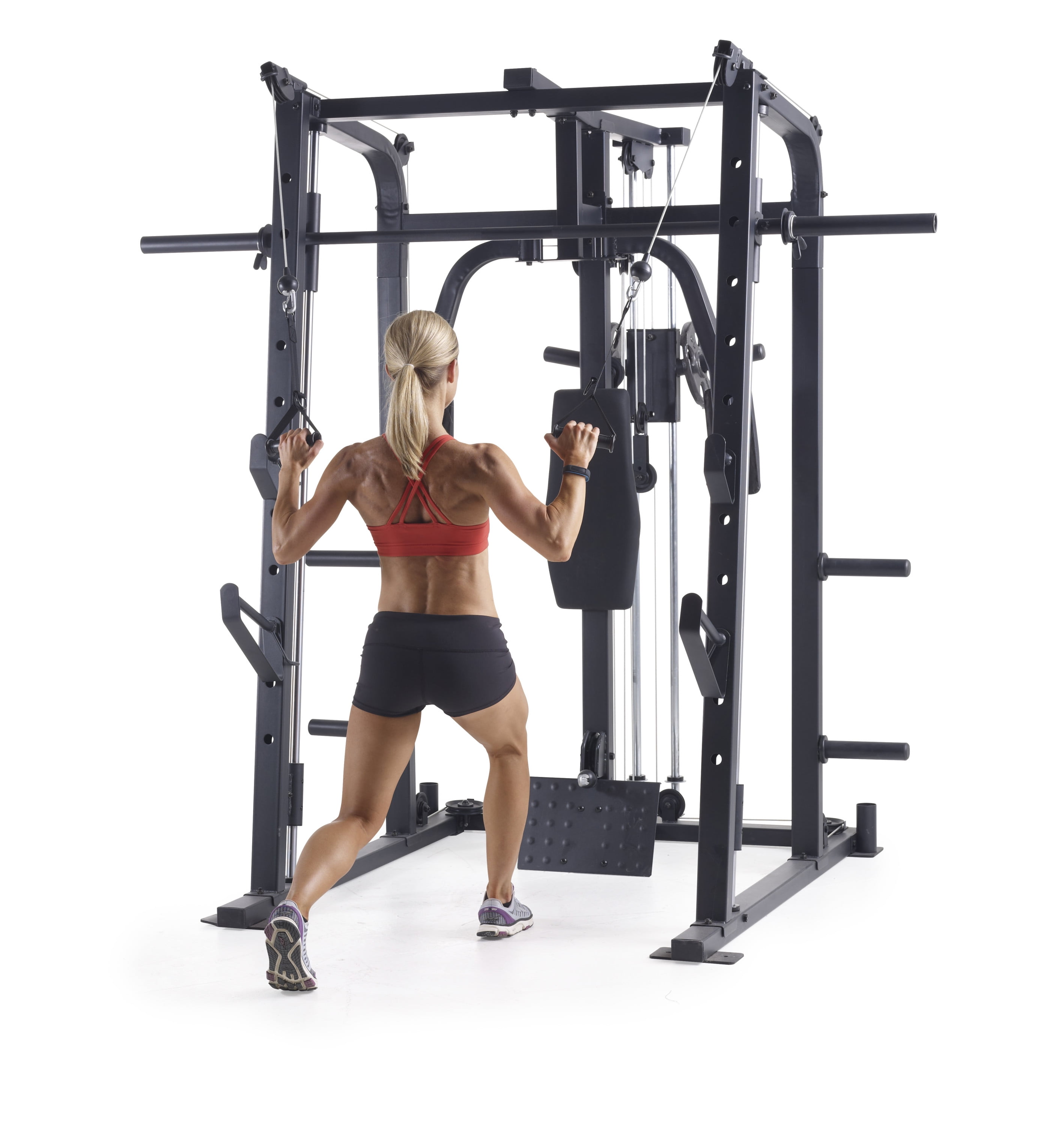 Weider Pro 8500 Smith Cage System with 300 lb. Total Weight
