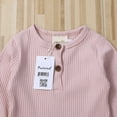 thumbnail image 4 of Carolilly Baby Boy Girl Clothes Autumn Knitted Romper Jumpsuit Bodysuit Outfit, 4 of 4