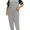 06Light Gray, variant on Cueply Women’s Plus Size Pajama Set 2 Piece Short Sleeve Lounge Top and Elastic Waist Jogger Pants Soft Sleepwear