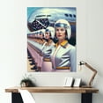 thumbnail image 2 of Designart Futuristic Fashion For Woman I Canvas Wall Art, 2 of 5