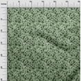 thumbnail image 3 of oneOone Viscose Chiffon Light Green Fabric Floral Sewing Fabric By The Yard Printed Diy Clothing Sewing Supplies 42 Inch Wide, 3 of 4
