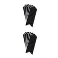 thumbnail image 1 of ZheElen 5 Pieces Bike Sticker Bicycle Frame Guard Waterproof Anti-slip Chassis Cover Small Black 5 Pieces 2Set, 1 of 6