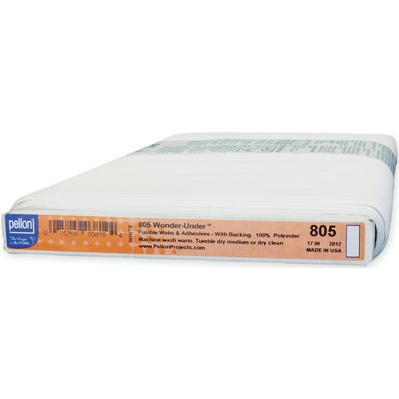 Wonder-Under Fusible Web-White 17"X35yd FOB: MI