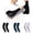 Black, variant on Mens Arm Guard,Comfortable Outdoor Mountaineering Cycling and Fishing Shade Summer Sports Ice Silk White