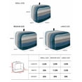thumbnail image 2 of Blue Ombre Wooden Small Toaster Cover 2 Slice, Kitchen Appliance Covers, Farmhouse Retro Wood Gradient Toaster Oven Cover with Loop, Bread Machine Cover Polyester Dust Cover Protection, 2 of 4
