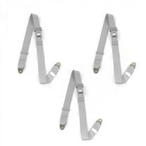 SafeTboy 660431 Standard 2 Point Gray Lap Bench Seat Belt Kit for 1935-1940 Ford - 3 Belts