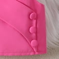 thumbnail image 4 of WOLLED Baby Toddler Girls Sleeveless Camisole Top Shorts Set 2 PCS Summer Causal Cozy Shorts Outfit for 18M-6tT, 4 of 7
