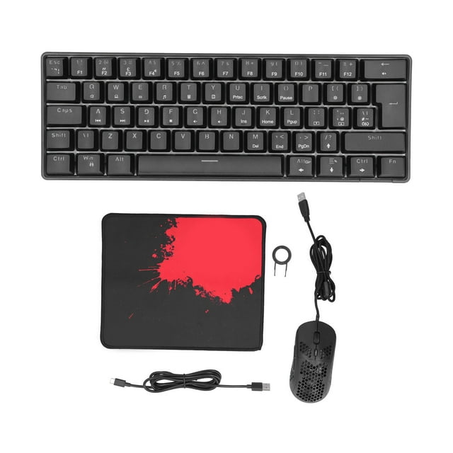 Teclado de PC, teclado mecánico, interruptor azul, teclado mecánico para juegos, teclado mecánico, muy recomendado