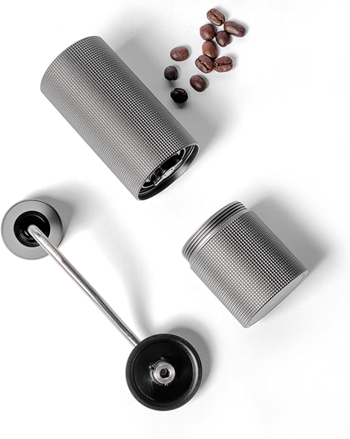 Chestnut C2 Manual Coffee Grinder Capacity 25g with CNC Stainless Steel Conical Burr, Internal Adjustable Setting, Double Bearing Positioning, French Press Coffee for Hand Grinder