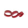 thumbnail image 5 of 3 Pcs Anneaux de Contrôle de Volume Rouge pour Xv Forester 2018-2023 Console Centrale de Voiture K, 5 of 5