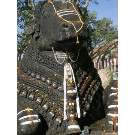 Nandi Bull Statue, Chamundi Hills, Karnataka, India Print Wall Art By Occidor (Best Bull In India)