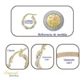 thumbnail image 2 of Pulsera esclava italiana Figaro 10 quilates 2.7mm 14cm Imperial Jewelry, 2 of 4