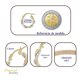 thumbnail image 2 of Pulsera esclava italiana Figaro 10 quilates 2.7mm 14cm Imperial Jewelry, 2 of 4