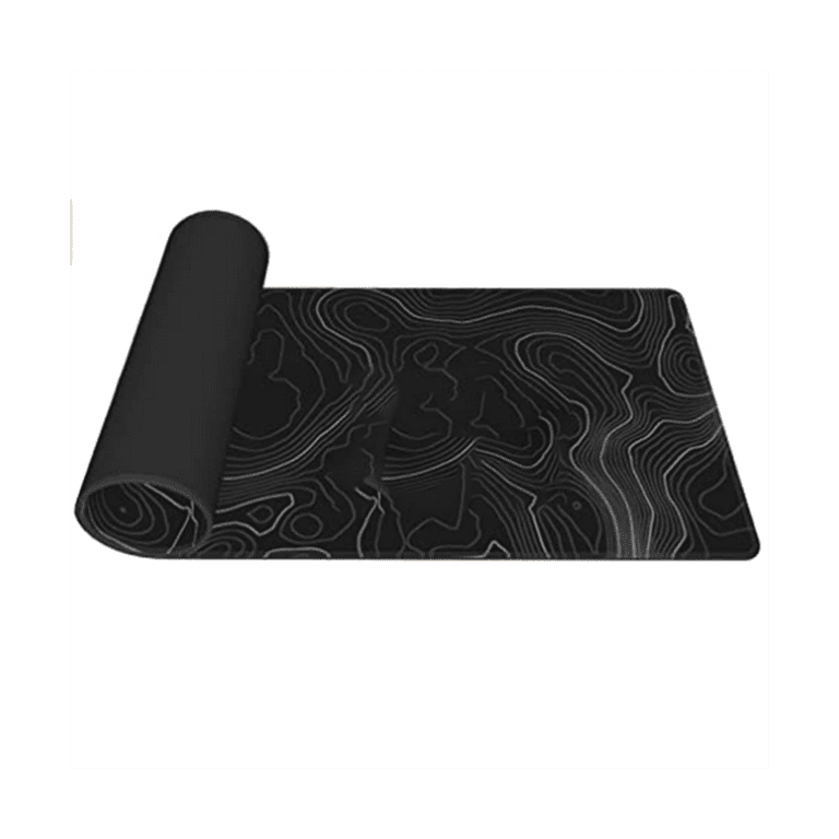 ALOEU Aluminum Alloy Topographic Contour Mouse Pad with 3Mm