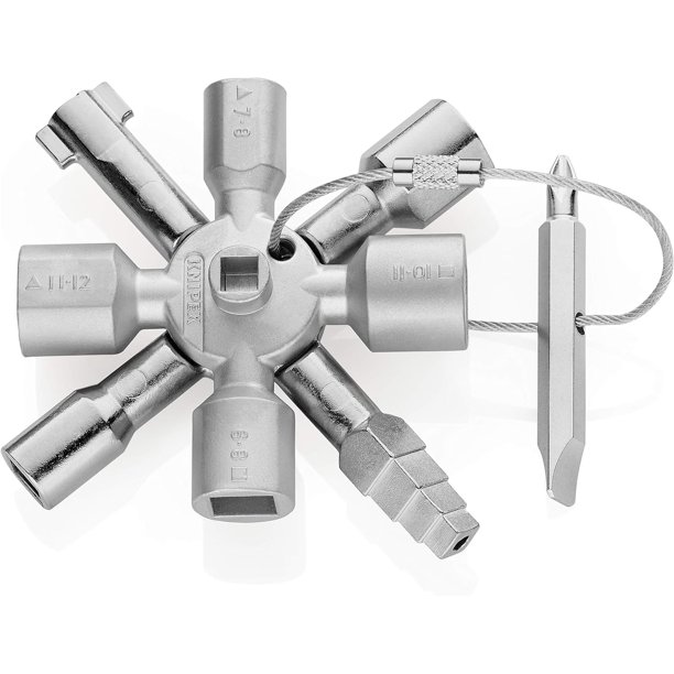 Llave de armario de control universal para todos los armarios y sistemas de cierre habituales
