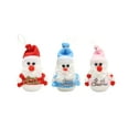 thumbnail image 2 of Xihbxyly Juego de Adornos Navideños de Papá Noel, de Espuma, para Árbol Festivo, Decoración de Fiesta, Cálido Toque para El Hogar, Juego de 3, Tamaño 5.1 X 3.5 X 2.7 Pulgadas, 2 of 7