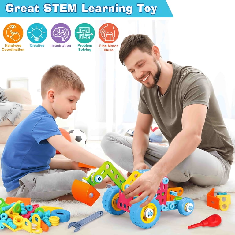 Moontoy Set di Blocchi di Costruzione Creativi 110 Pezzi