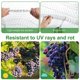 thumbnail image 5 of 20M Heavy Duty Bird Netting Reusable Anti Bird Protection Netting for Garden Fence and Crops Protective Fencing Mesh Anti Bird, 5 of 5