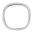 thumbnail image 3 of Women's Welry Cushion Band Ring in Sterling Silver, Size 9, 3 of 4