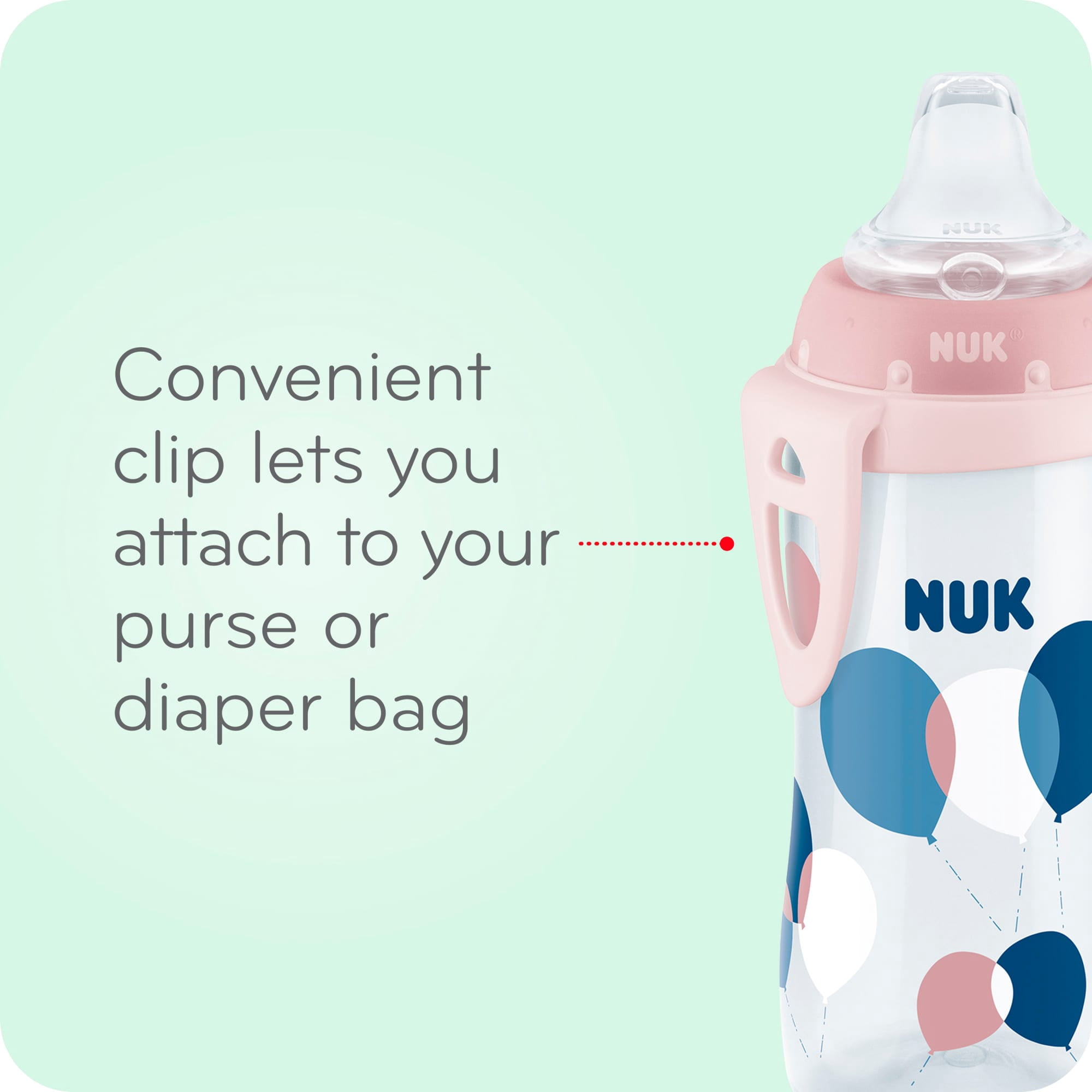NUK Large Active Tritan Cup, 10oz., 8+ Months